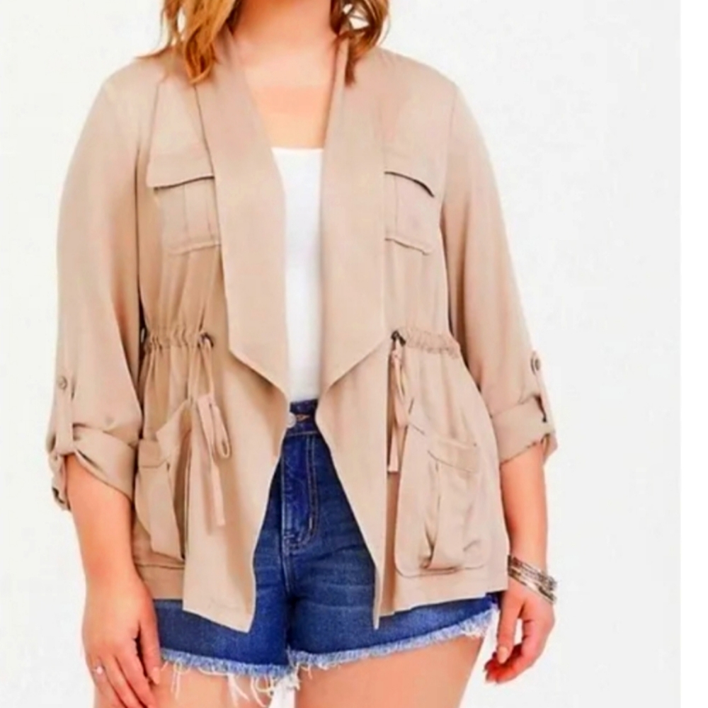 NWT Torrid Open Anarok Jacket